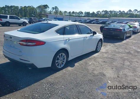 2019 Ford Fusion Se из США, поврежденный, VIN 3FA6P0HD5KR151969